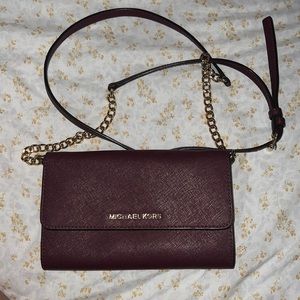 Michael Kors burgundy bag